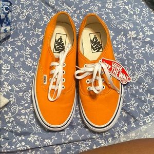 Brand new Orange Vans